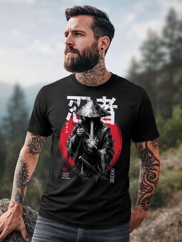 Neverless Shirt 'Rōnin' in Black
