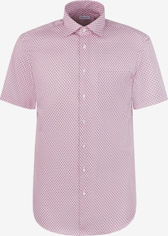 Fit confort Chemise business SEIDENSTICKER en rose : devant