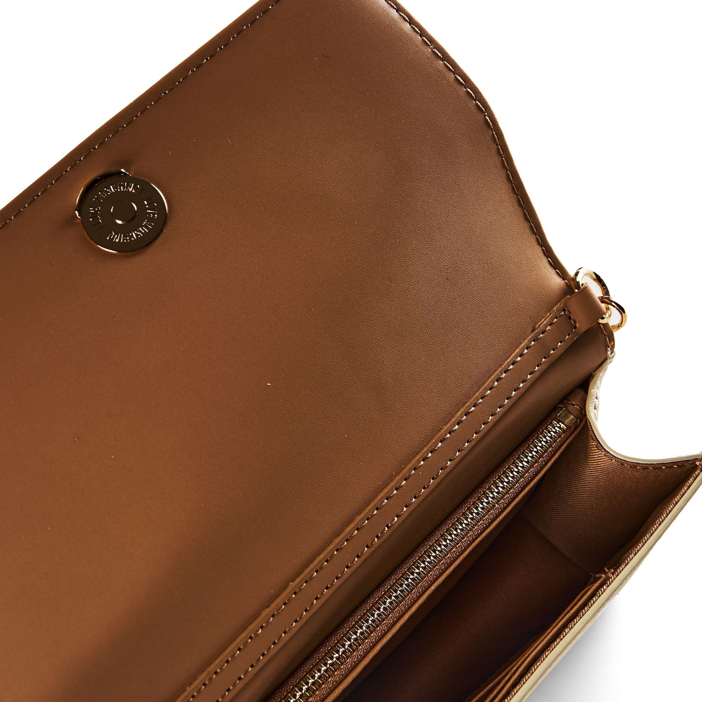 Love Moschino Schoudertas 'Quilted' in Beige