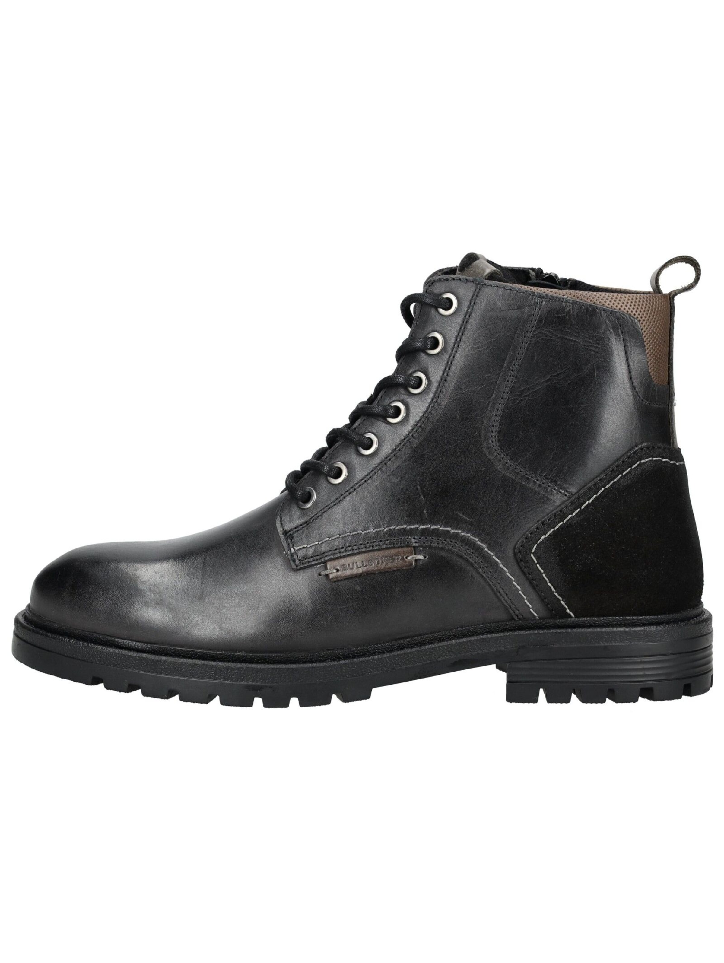 BULLBOXER Veterboots in Zwart