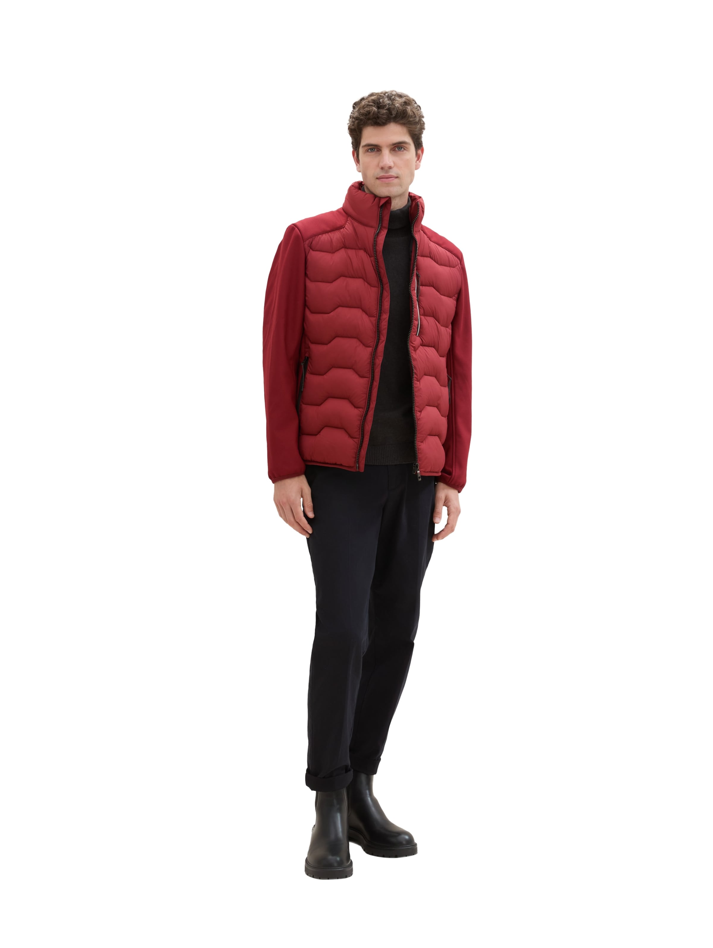 TOM TAILOR Jacke in Rot