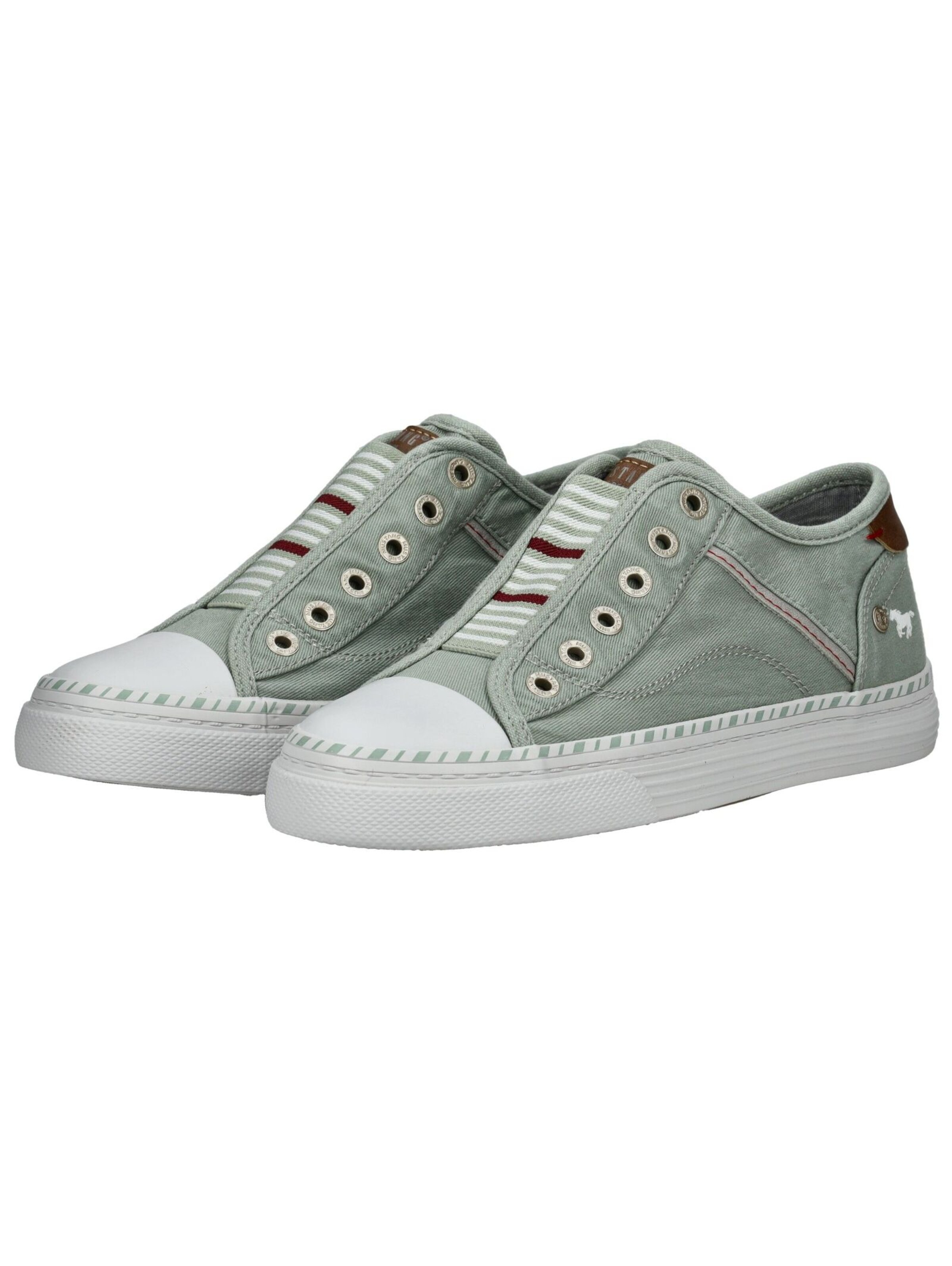 MUSTANG Slip On in Grün