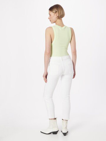 7 for all mankind Slim fit Jeans 'ROXANNE' in White