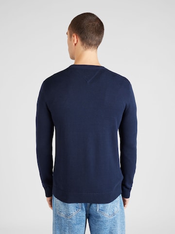 Tommy Jeans Trui 'Essential' in Blauw