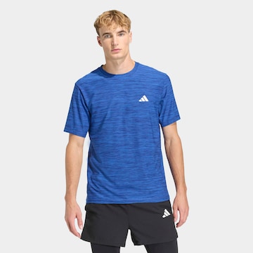 ADIDAS PERFORMANCE Performance Shirt in Blue: front