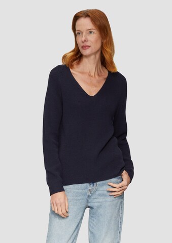 s.Oliver Sweater in Blue: front