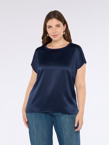 Fiorella Rubino - Blusa en azul: frente