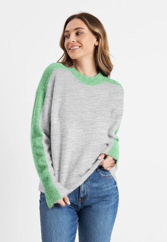 Frieda & Freddies Pullover in Grau: Vorderseite