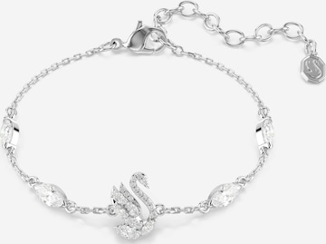 sidabrinė Swarovski Apyrankė 'SWAN': priekis