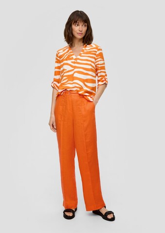 Loosefit Pantaloni di s.Oliver in arancione