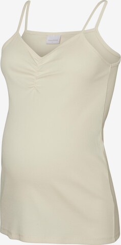MAMALICIOUS Top 'EMILY' in Wit: voorkant