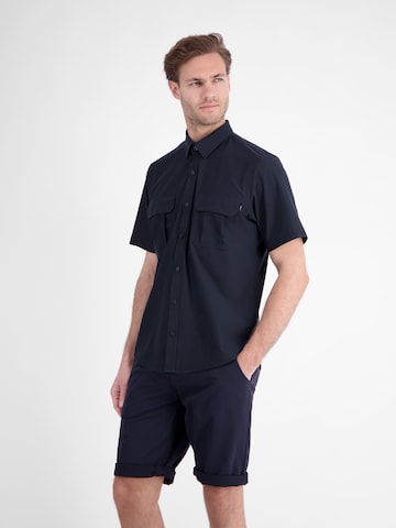 LERROS Regular fit Functioneel overhemd in Blauw
