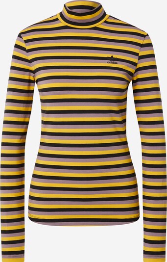 ADIDAS ORIGINALS Shirt in gelb / lila / schwarz, Produktansicht