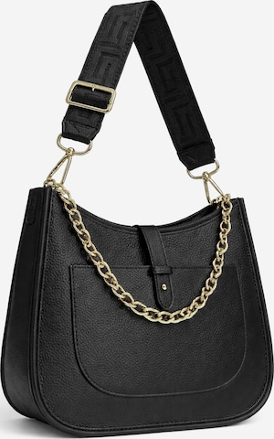 COLLEZIONE ALESSANDRO Shoulder Bag 'München' in Black: front