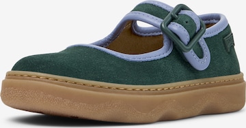 CAMPER Ballerina's 'Kiddo' in Groen: voorkant