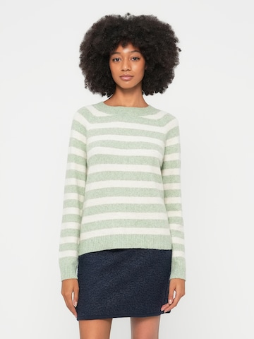 VERO MODA Πουλόβερ 'VMDoffy' σε πράσινο: μπροστά