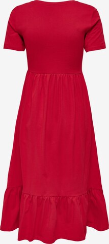 ONLY Sukienka 'MAY' w kolorze czerwony