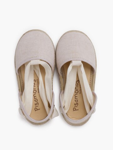 Sandales Pisamonas en beige
