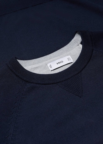 MANGO MAN Pullover 'Ten' in Blau