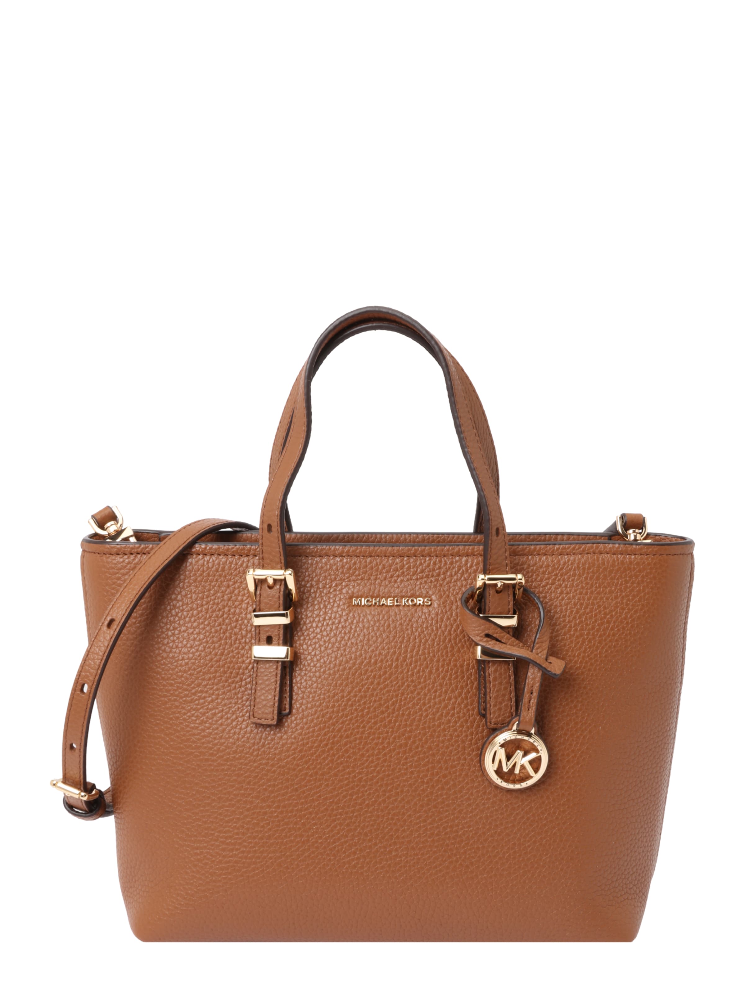 MICHAEL Michael Kors Ročna torbica | rjava barva: sprednja stran