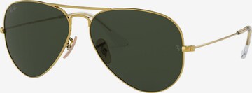 Ray-Ban Sunglasses 'Aviator' in Green: front