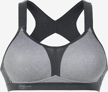 ANITA BH 'dynamiX star Racerback Sport' in Grijs: voorkant
