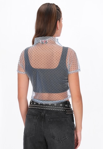 myMo ROCKS - Blusa 'Rock' em azul