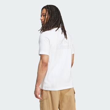 ADIDAS TERREX Performance shirt in White: front