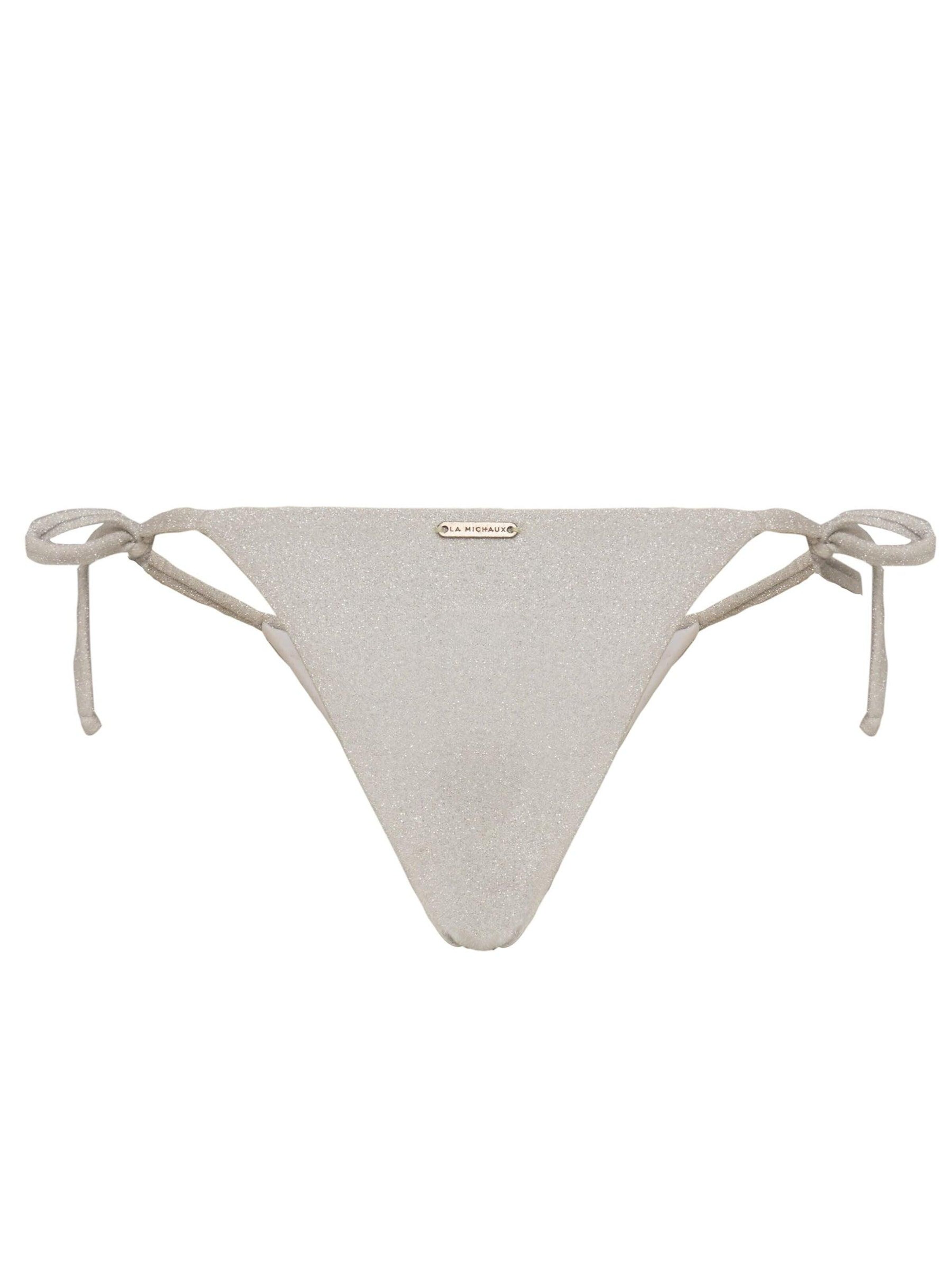 La Michaux Bikini bottom 'OLIVIA' in Silver
