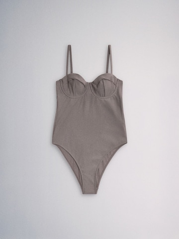 Invisible Maillot de bain The Set en marron