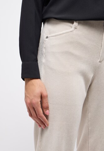 ÆNGELS Wide Leg Culotte Cordhose in Grau