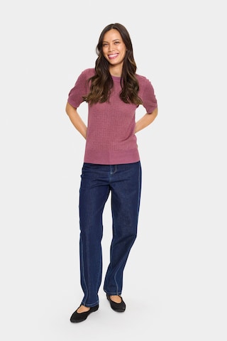 Pull-over 'Mila' SAINT TROPEZ en violet