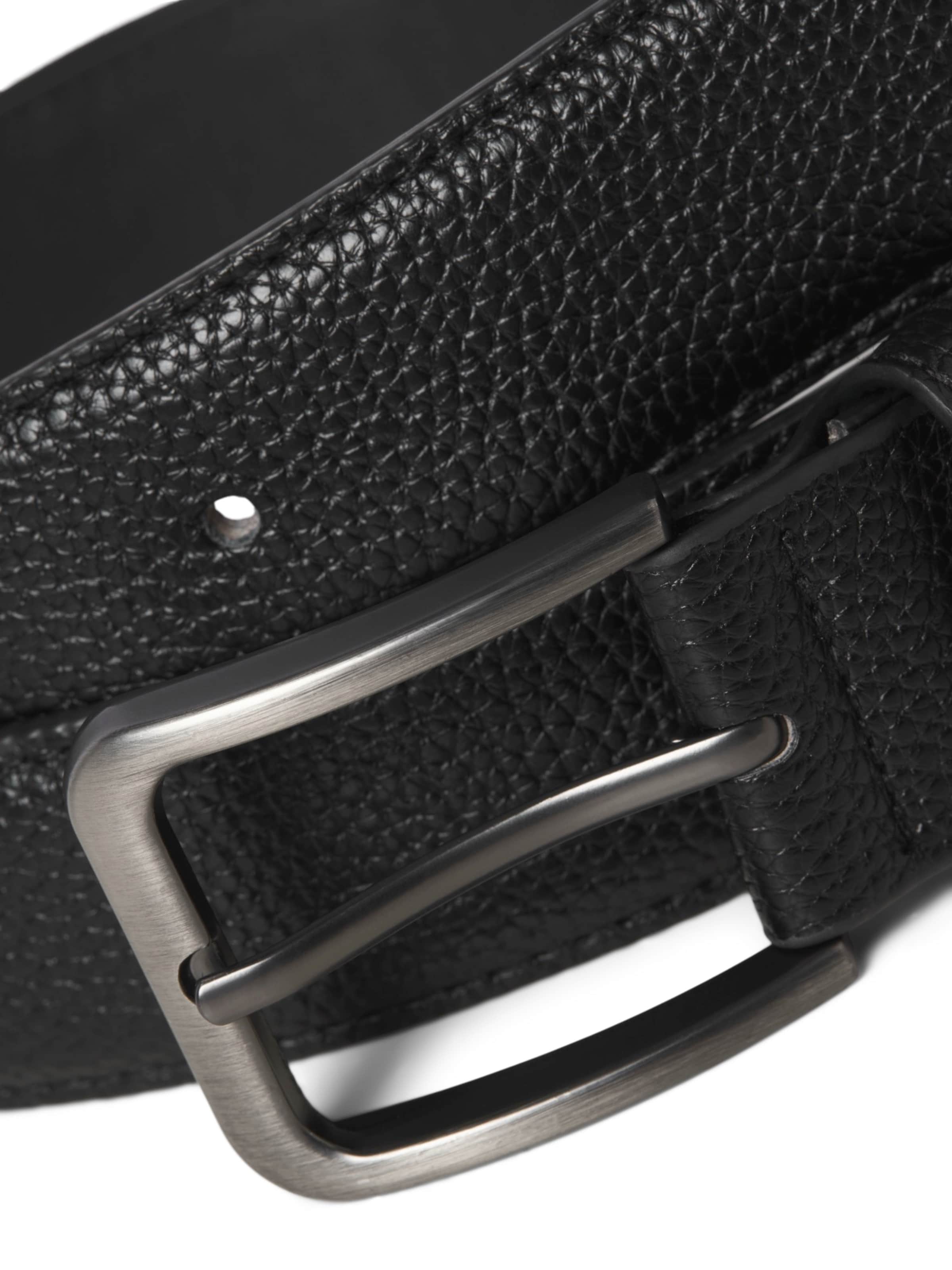 Jack & Jones Plus Gürtel 'JACMAX' in Schwarz