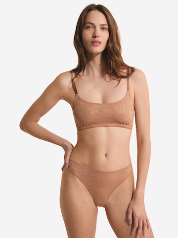 Bustier Soutien-gorge 'Pure Dentell' ETAM en beige