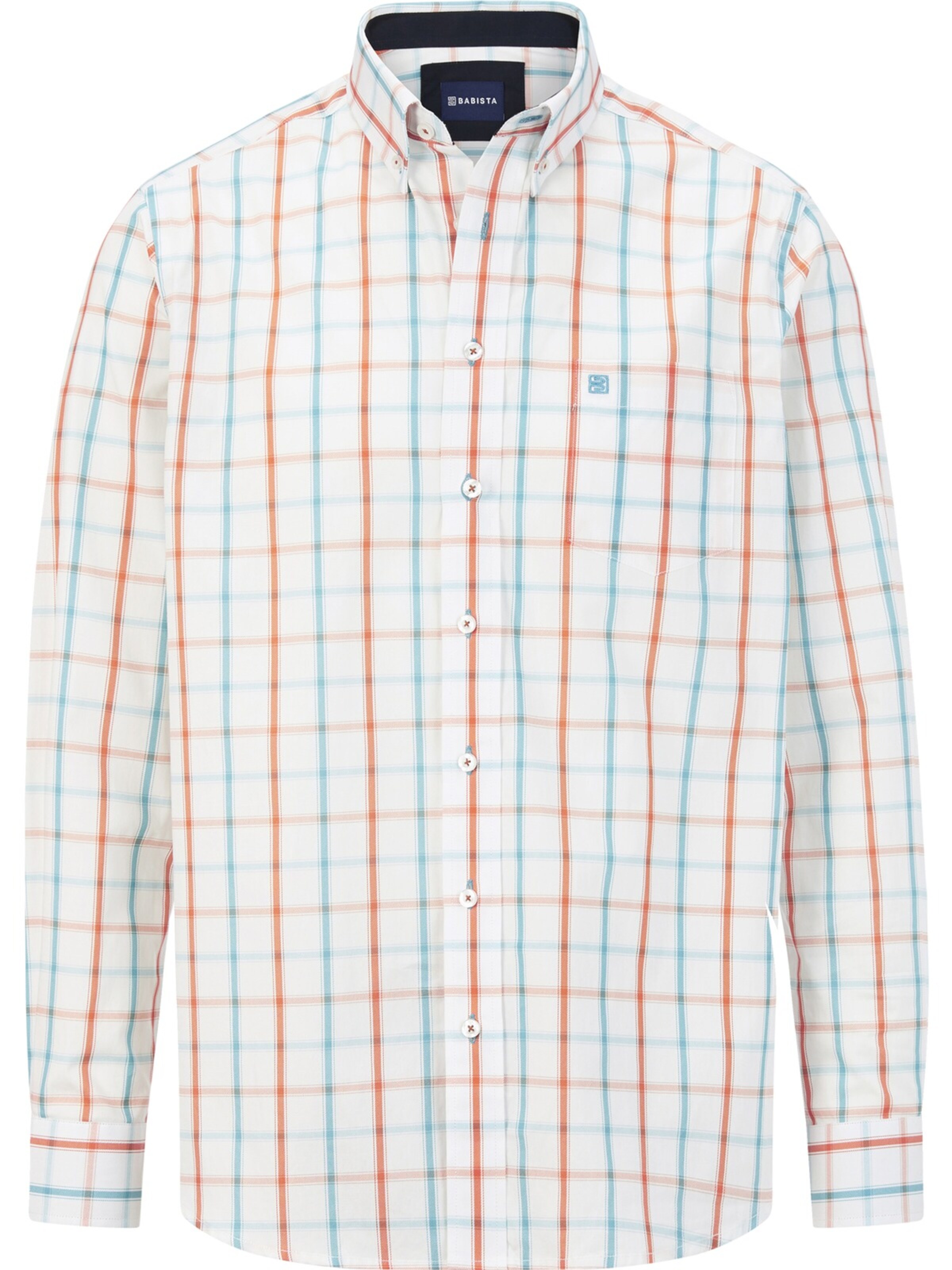 BABISTA Regular fit Button Up Shirt ' Romantella ' in Blue: front