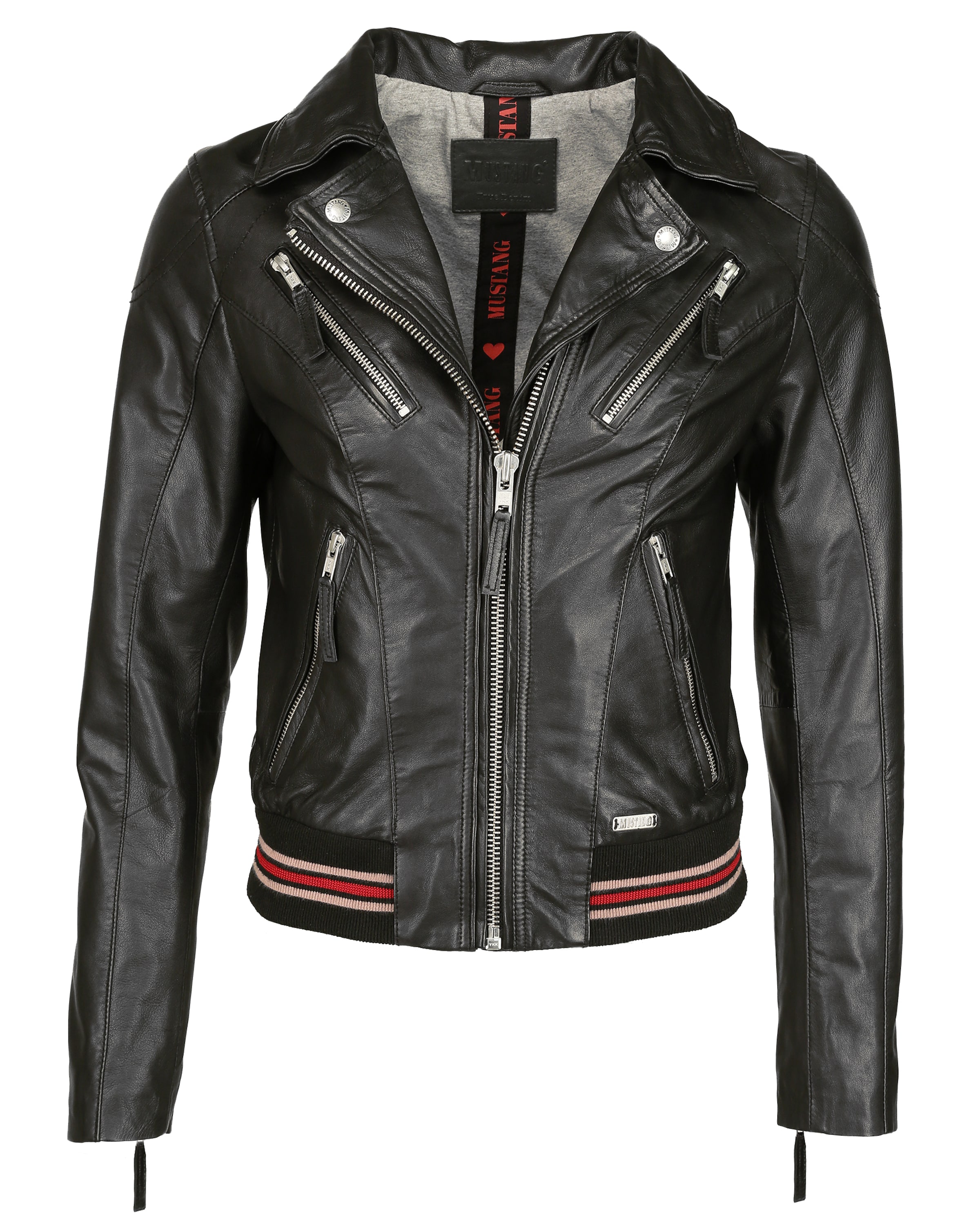 MUSTANG Between-season jacket in Black: front