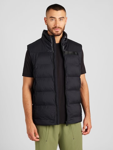 Gilet de sport On en noir : devant