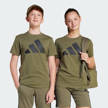 ADIDAS SPORTSWEAR Funktionsshirt 'Essentials' in Grün: Vorderseite