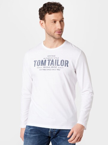 TOM TAILOR Shirt in Blue: front