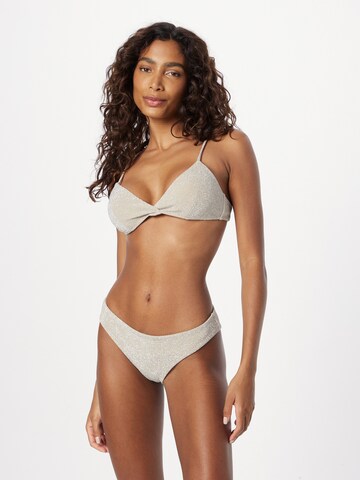 Samsøe Samsøe Triangle Bikini Top 'ALYSSA' in Grey