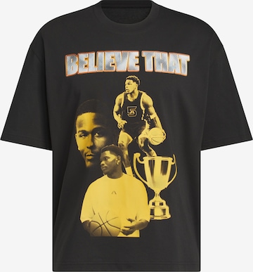 ADIDAS PERFORMANCE Funktionsshirt 'Anthony Edwards Bling' in Schwarz: Vorderseite