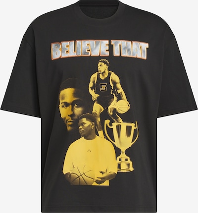 ADIDAS PERFORMANCE Funktionsshirt 'Anthony Edwards Bling' in XXS-XS in honig / schwarz / silber / weiß, Produktansicht