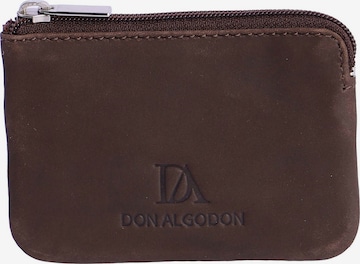 Don Algodon - Cartera 'Monedero para hombre Bruno de piel con protección RFID' en marrón: frente