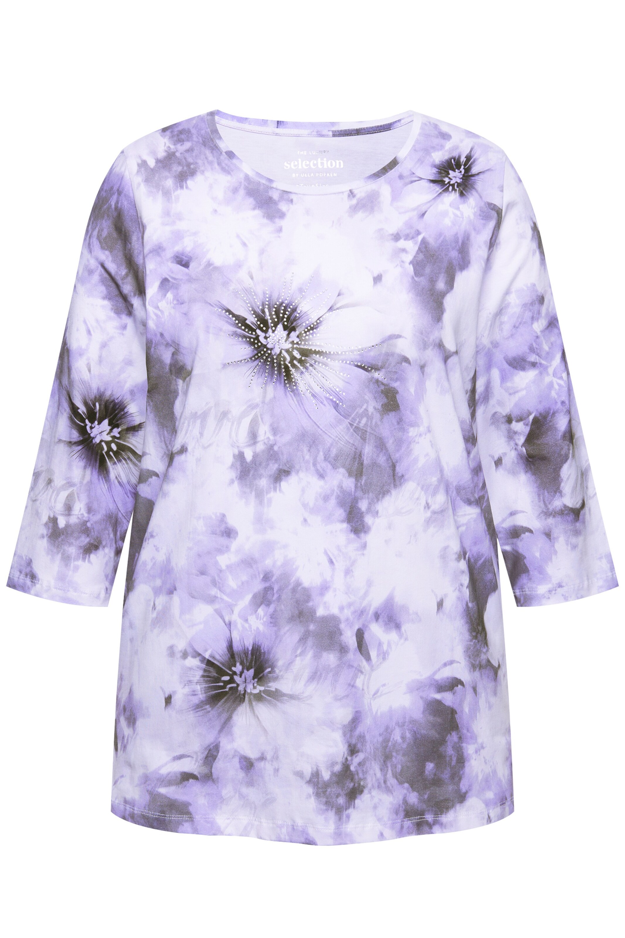 Ulla Popken Shirt in Purple: front