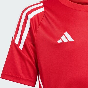 ADIDAS PERFORMANCE Functioneel shirt 'Tiro 24' in Rood