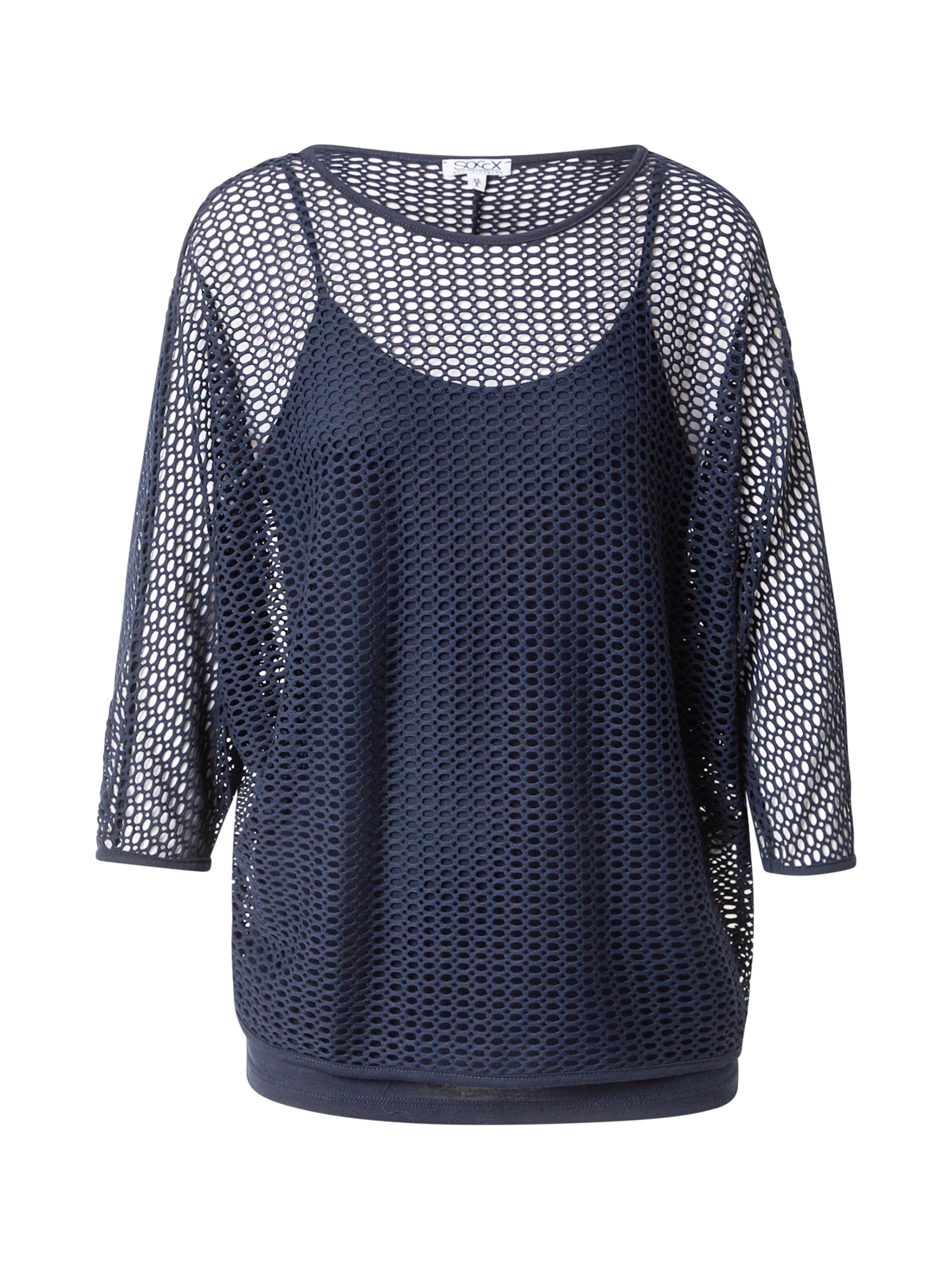 Soccx Póló - kék: elől