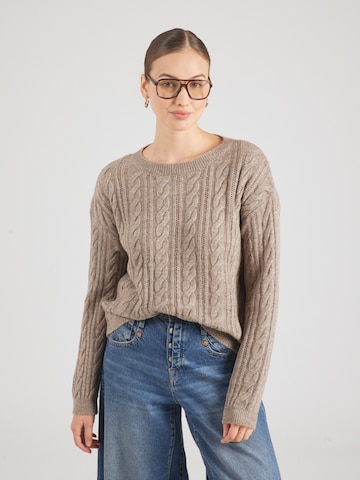 MORE & MORE Trui in Beige: voorkant