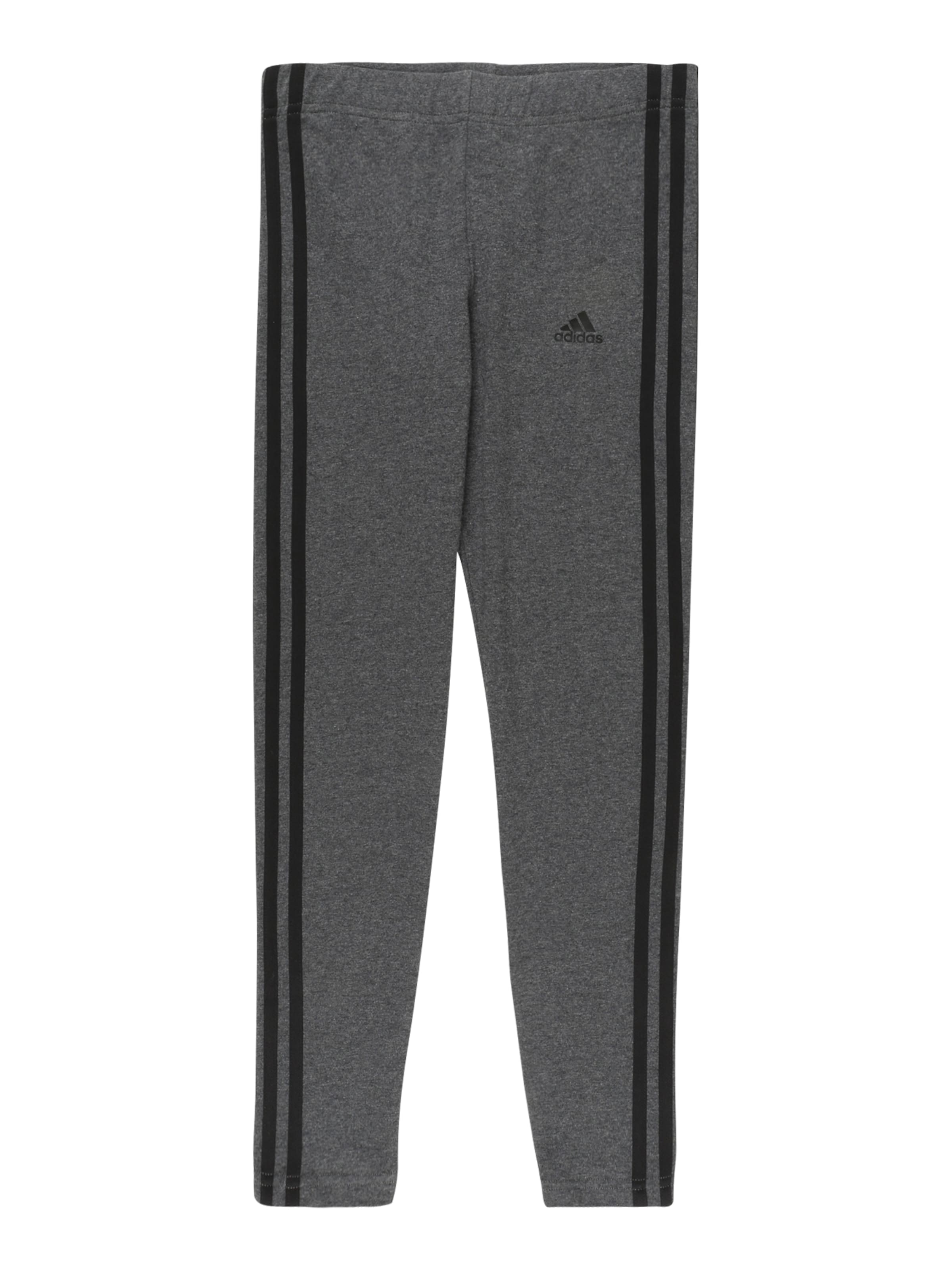 ADIDAS SPORTSWEAR Skinny Sportovní kalhoty 'Essentials 3-Stripes' – šedá: přední strana