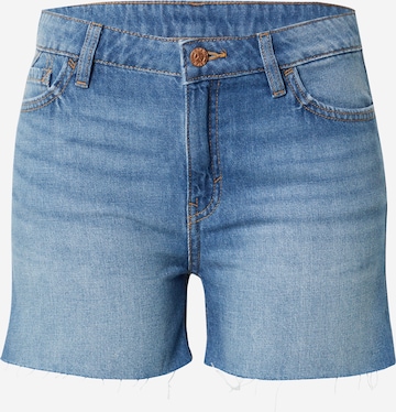 ESPRIT Slimfit Shorts in Blau: predná strana