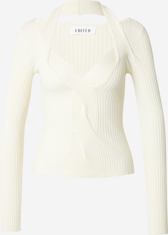 EDITED Sweater 'Kali' in White: front